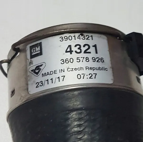 Luftansaugschlauch - Turbo zu Intercooler OPEL image 4