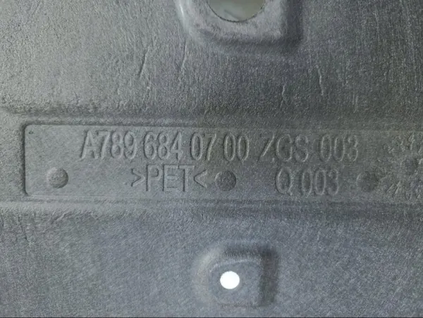 Mercedes-Benz Motorabdeckung OEM A7896840700 Gebraucht image 6