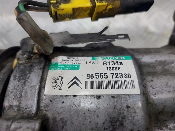 Compressore aria condizionata Citroen C6 2007 9656572380 image 2