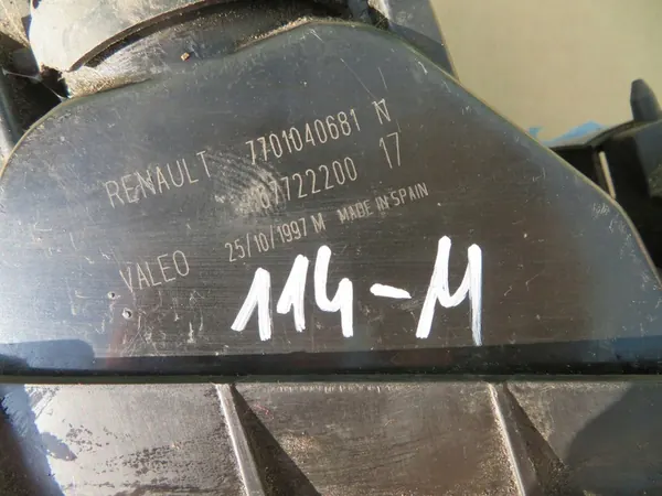 Farol de neblina Renault OE 77 01 040 681 image 8