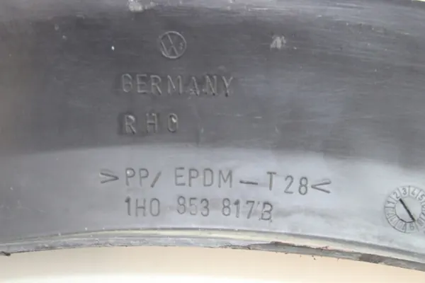 Vasemman takarenkaan kaaren verhoilu Golf MK3 GTI GTD image 7