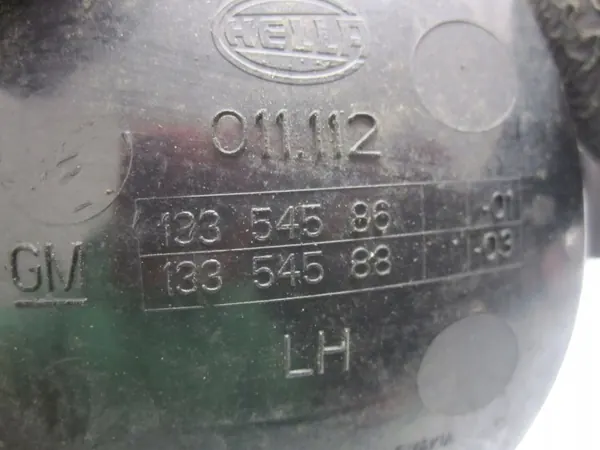 Opel Adam 13r vasen peruutusvalo takana OEM 13354586 image 5
