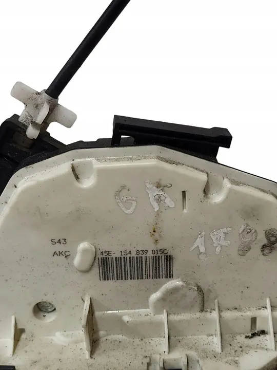 Hintertürschloss Linke Seite Skoda Fabia Mk2 1S4839015C image 6