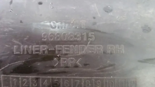 PARAFANGO ANTERIORE DESTRO CHEVROLET AVEO T255 2008 image 8