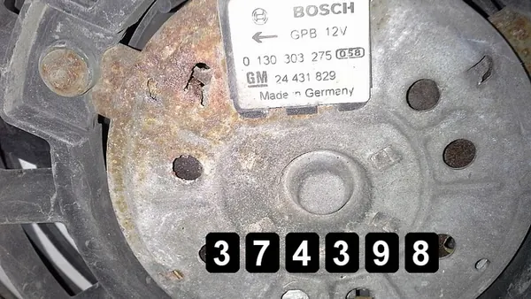 Jäähdyttimen tuuletin Opel Zafira 2000 0130303840 image 3