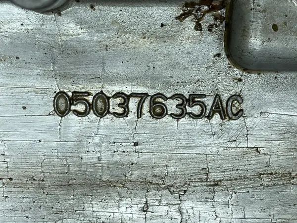 DODGE CHARGER 2017 5.7 V8 OLJEPAN 05037635AC image 4