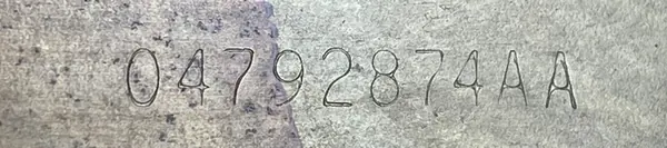 DODGE CHARGER 2017 5.7 V8 OLJEPAN 05037635AC image 5