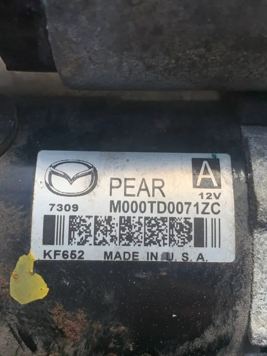 Motor de Arranque Mazda OE M000TD0071ZC - Usado image 3