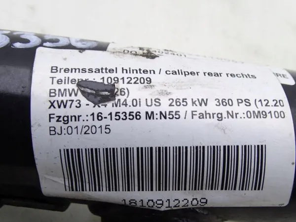 Amortecedor Traseiro Esquerdo OEM 4096733 GBI_BMW BMW X4 image 9