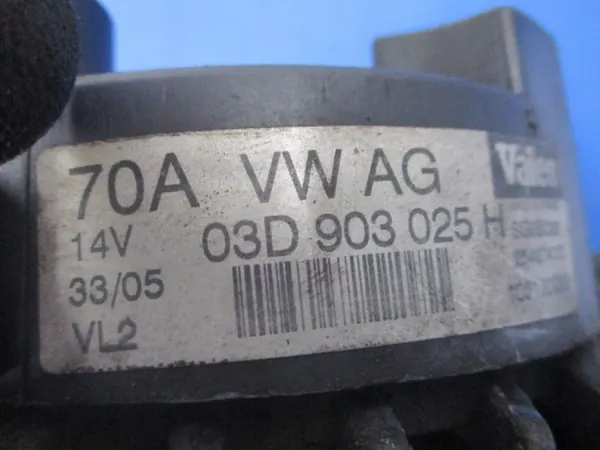 VW FOX 1.2 6V BMD Vaihtovirtageneraattori 03D903025H image 5