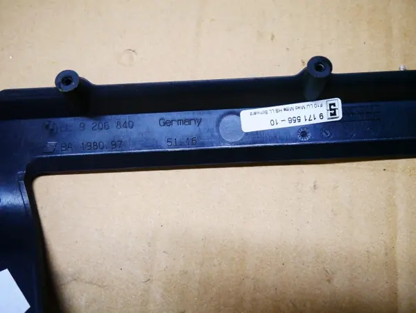 BMW F10 F11 Keskikonsolin Peite OEM 9171556 image 3