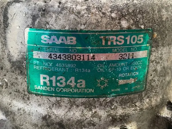 Saab 9-3 2.0t YS3D 98-02 Compressore AC Behr Hella 4635892 image 5