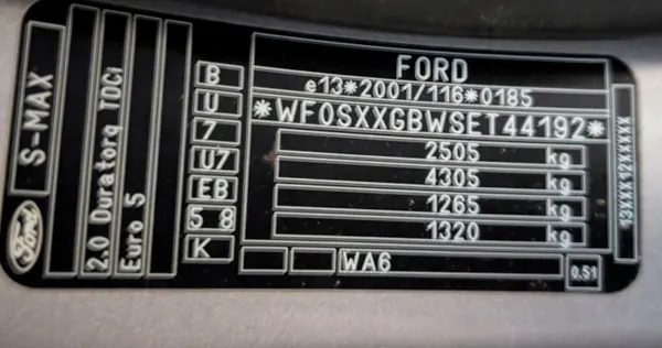 Motor completo UFWA com injetores e turbo para Ford S-MAX image 10