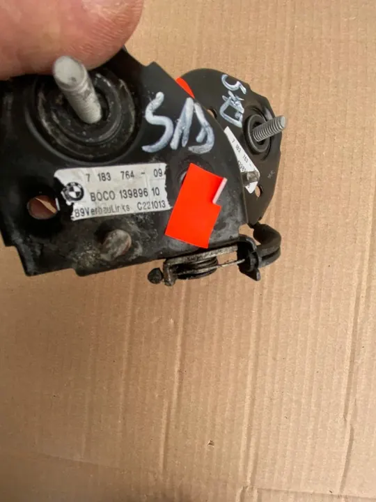 BMW F10 F11 F07 Huvenlås Kabel Komplett OEM image 5