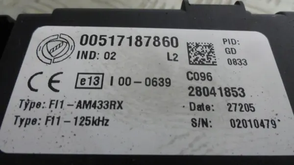 BSI-modul OEM 00517187860 för Fiat Grande Punto 2005-2009 image 3