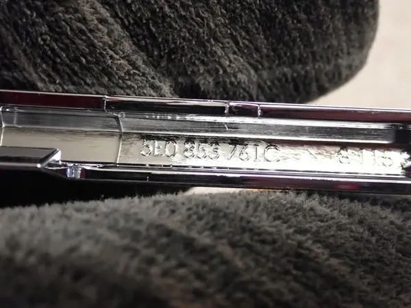 Chrome Grille SKODA OCTAVIA III LIFT 2016- 5E0853761B image 3