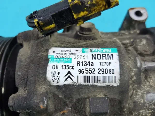 Compressor AC OEM 9655229080 para Fiat Scudo II 2.0 JTD image 4