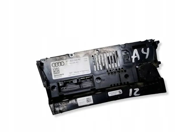 Panneau climatisation Audi OE 8T1820043AH - Occasion image 4