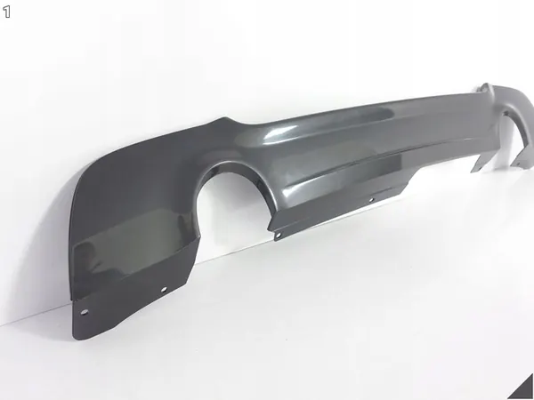 BMW 3 E92 E93 M-Paket Bakre Stötfångardiffusor 06-13 OEM image 2
