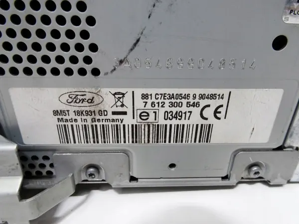 Panneau Radio/CD/DVD/GPS Ford Focus 2008 OEM 8M5T18K931GD image 7