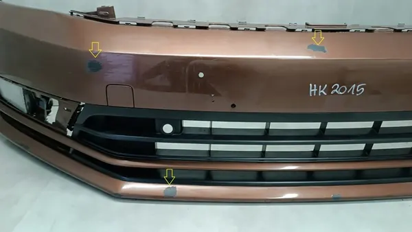 Paraurti anteriore Volkswagen VW Jetta 6 VI 5C6 LIFT 15-18 image 5