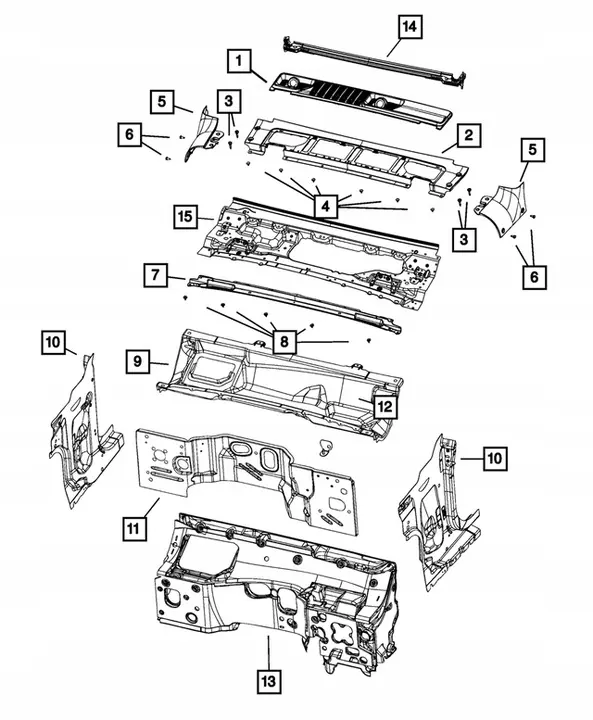OEM spatbordframe voor Jeep Wrangler JL 2018- image 3