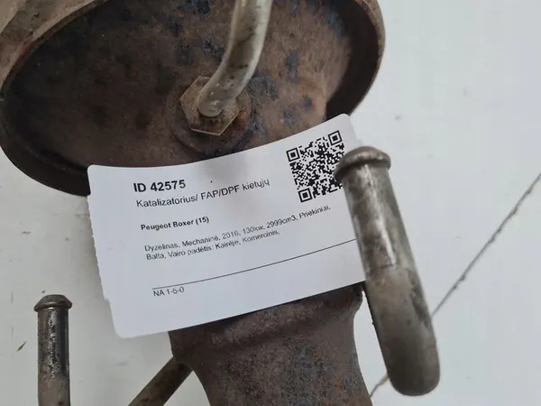 DPF Filter Catalytic Converter Ducato Boxer Jumper 3.0 HDI image 4