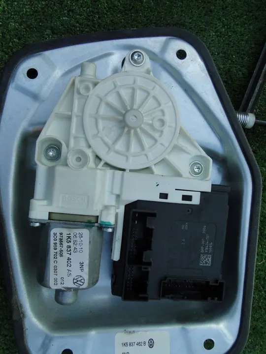 Mecanismo de elevação de vidro dianteiro direito VW Golf VI OEM image 2