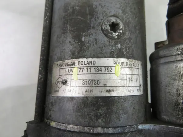 Motor de arranque Opel Vivaro A 7711134792 image 5