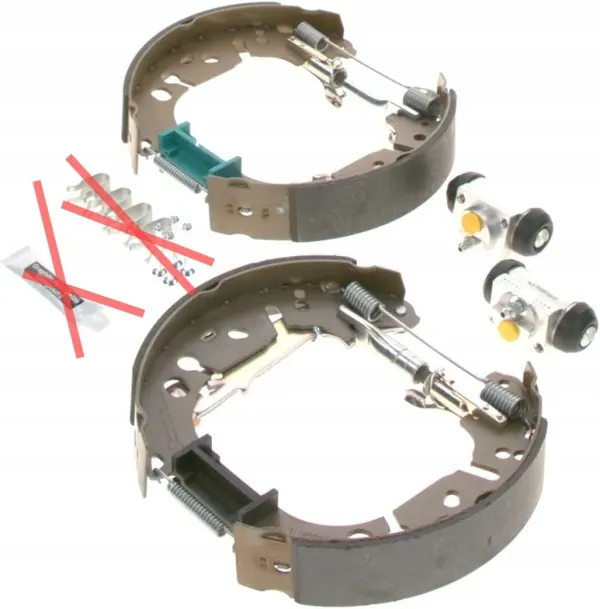 Remblokken set OEM 79985400 BOS voor Opel Adam/Corsa image 2