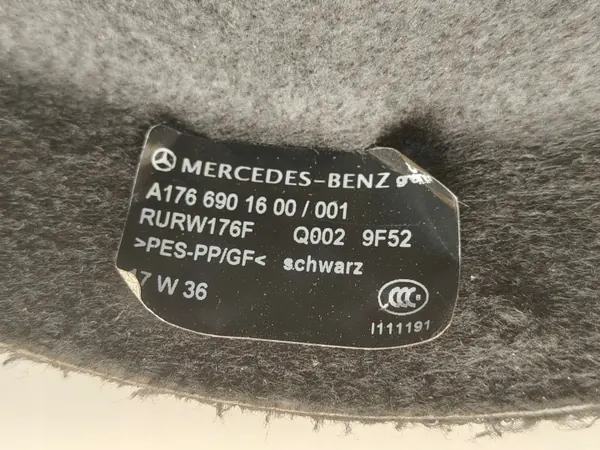 Mercedes A-klasse W176 achterbakplank OEM A1766901600 image 5