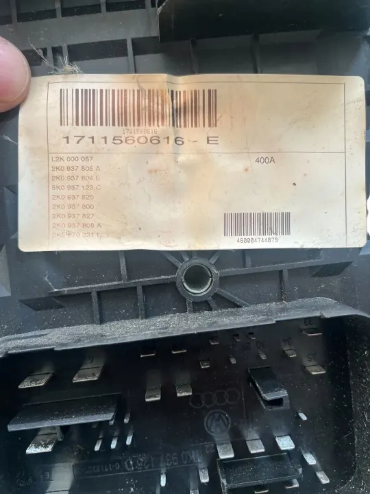 Gebrauchte Sicherungskasten OEM 2K0937805A Volkswagen Caddy image 5