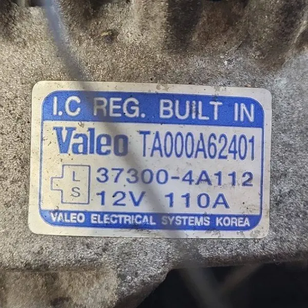 Alternador Kia Sorento 2.0 CRDi 2018 image 6