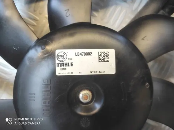 KYLARENS FLÄKT CITROEN JUMPER PEUGEOT BOXER 1399670080 image 9