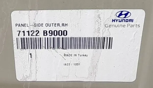 Hyundai OE 71122B9000 Seitenwand - Gebraucht image 9