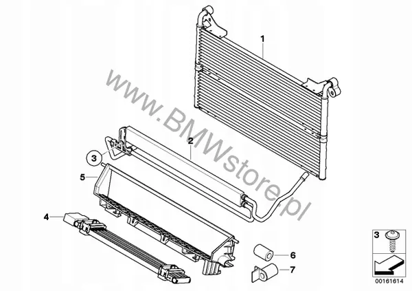 Refroidisseur d'huile direction OEM 7560964 BMW Série 5 image 6