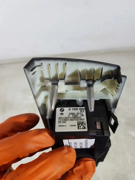 Lichtschakelpaneel 9169406 BMW E90 E91 LCI image 8