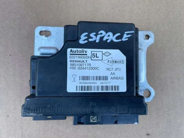 Airbag Module Renault Espace V OEM 985109717R image 2