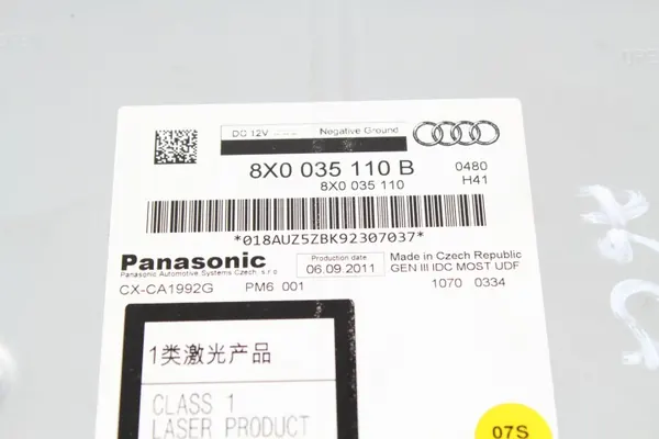 CD-Wechsler Leser OEM 8X0035110B für Audi A6 C7 image 6