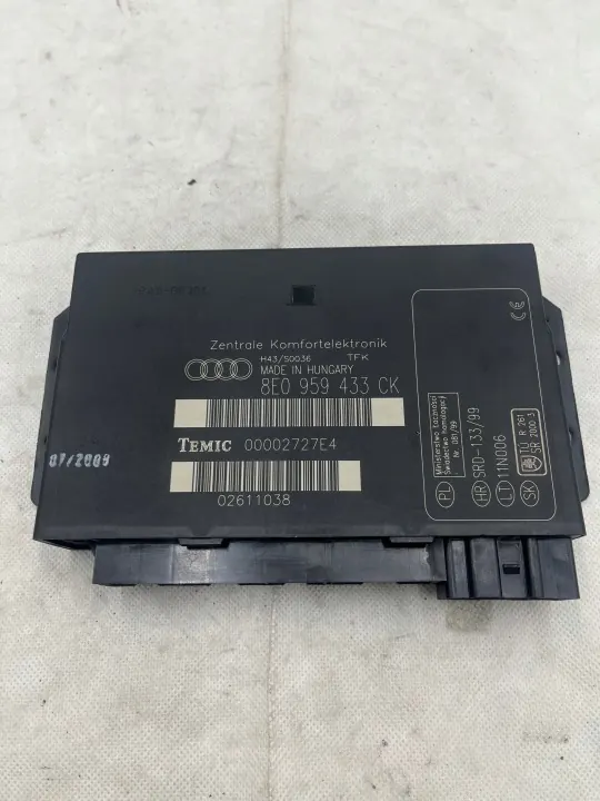 Module Confort OEM 8E0959433CK pour Audi A4 B7 image 2