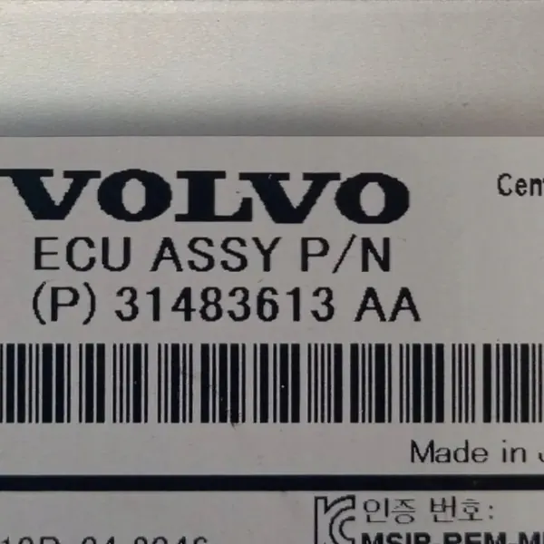 Gebrauchtes Volvo OE Navigationsdisplay OEM 31483613 image 2