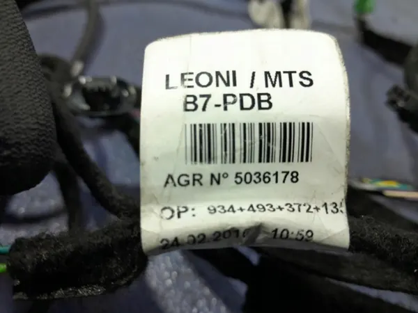 OEM Lochow-255017-01 kojetaulun johdotus Citroen C4:lle image 6