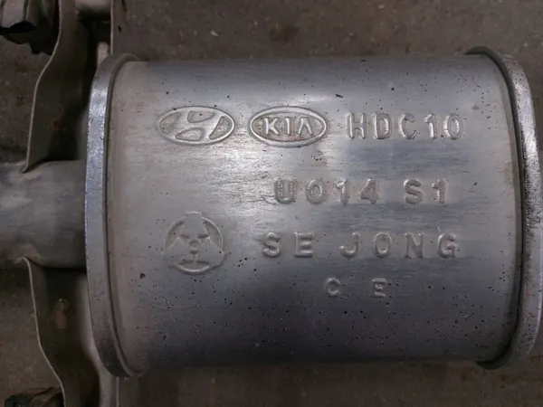 FDM 30 HDC10 OEM Midden- en Achterdemper Hyundai i30 1.6 CRDI image 7
