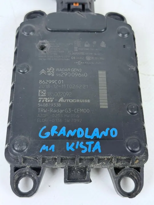 Radarsensor OEM 9829009680 für Opel Grandland X image 2