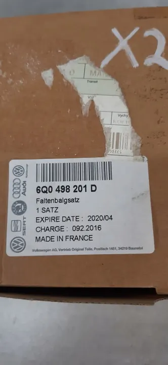 Ensemble de protection de joint CV VW SEAT AUDI 6Q0498201D image 4