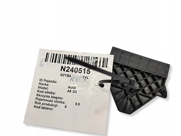 Vänster bakdörrsruta Audi A8 S8 D3 43R001168 image 3
