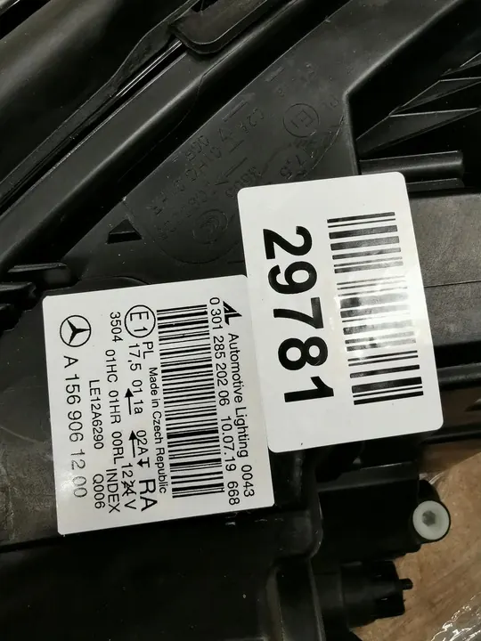 Rechter Koplamp Mercedes GLA X156 H7 A1569061200 image 2