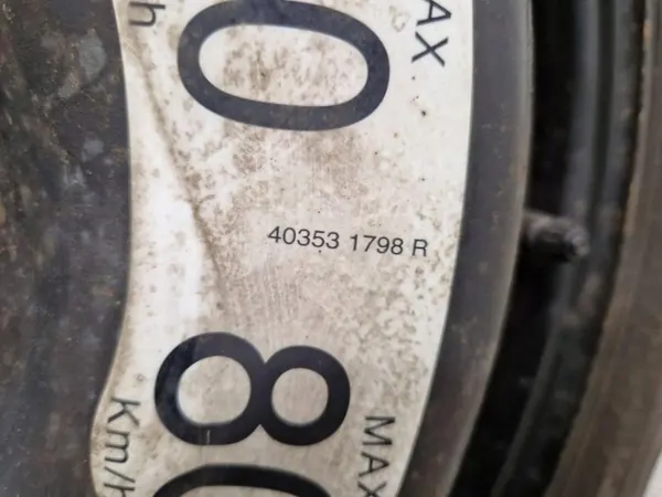 Reservhjul OEM 403531798R för Renault Megane IV image 4