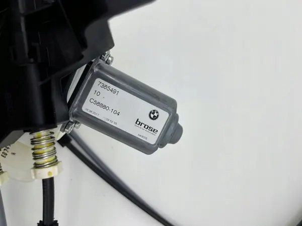 BMW OE 7385491 Heckscheiben-Vorhangmotor image 3