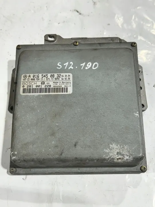 Motorsturingseenheid Mercedes-Benz W202 A0165450832 image 1